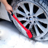 Soft Grip Wheel and Tire Cleaning Brush - Long Handle