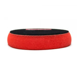 5" Red  foam Cross Cut Finishing Pad