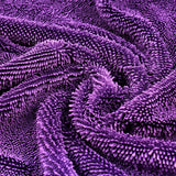 Maxshine 600GSM 16″x16″ 3 pack Purple Single Twisted Loop Drying Towel