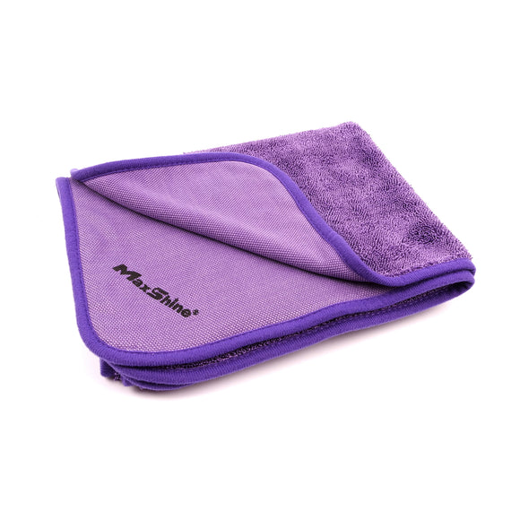 Maxshine 600GSM 24″x36″ Purple Single Twisted Loop Drying Towel