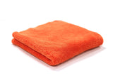 500GSM Edgeless Microfiber Towel, Orange, 40X40cm 16X16 Inches