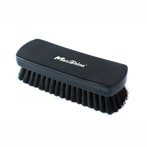 Black Textile and Leather Cleaning Brush